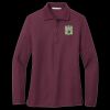 Women's Silk Touch Long Sleeve Polo Thumbnail