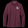 Women's Silk Touch Long Sleeve Polo Thumbnail