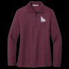 Women's Silk Touch Long Sleeve Polo Thumbnail