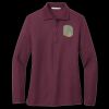 Women's Silk Touch Long Sleeve Polo Thumbnail