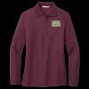 Women's Silk Touch Long Sleeve Polo Thumbnail
