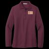 Women's Silk Touch Long Sleeve Polo Thumbnail