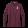 Women's Silk Touch Long Sleeve Polo Thumbnail