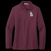 Women's Silk Touch Long Sleeve Polo Thumbnail