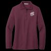 Women's Silk Touch Long Sleeve Polo Thumbnail