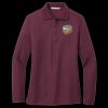 Women's Silk Touch Long Sleeve Polo Thumbnail