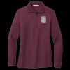 Women's Silk Touch Long Sleeve Polo Thumbnail