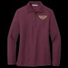 Women's Silk Touch Long Sleeve Polo Thumbnail
