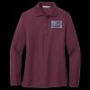 Women's Silk Touch Long Sleeve Polo Thumbnail