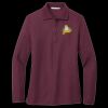 Women's Silk Touch Long Sleeve Polo Thumbnail