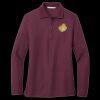 Women's Silk Touch Long Sleeve Polo Thumbnail