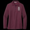 Women's Silk Touch Long Sleeve Polo Thumbnail
