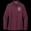 Women's Silk Touch Long Sleeve Polo Thumbnail