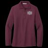 Women's Silk Touch Long Sleeve Polo Thumbnail