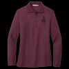 Women's Silk Touch Long Sleeve Polo Thumbnail