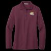 Women's Silk Touch Long Sleeve Polo Thumbnail