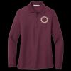 Women's Silk Touch Long Sleeve Polo Thumbnail