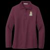 Women's Silk Touch Long Sleeve Polo Thumbnail