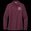 Women's Silk Touch Long Sleeve Polo Thumbnail