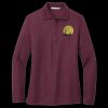 Women's Silk Touch Long Sleeve Polo Thumbnail