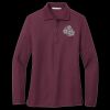 Women's Silk Touch Long Sleeve Polo Thumbnail