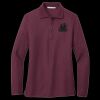 Women's Silk Touch Long Sleeve Polo Thumbnail