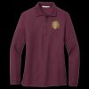 Women's Silk Touch Long Sleeve Polo Thumbnail