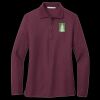 Women's Silk Touch Long Sleeve Polo Thumbnail