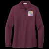 Women's Silk Touch Long Sleeve Polo Thumbnail
