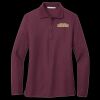 Women's Silk Touch Long Sleeve Polo Thumbnail