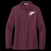 Women's Silk Touch Long Sleeve Polo Thumbnail