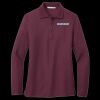 Women's Silk Touch Long Sleeve Polo Thumbnail