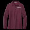 Women's Silk Touch Long Sleeve Polo Thumbnail