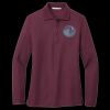 Women's Silk Touch Long Sleeve Polo Thumbnail