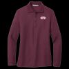 Women's Silk Touch Long Sleeve Polo Thumbnail