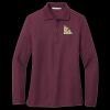 Women's Silk Touch Long Sleeve Polo Thumbnail