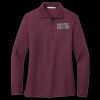 Women's Silk Touch Long Sleeve Polo Thumbnail