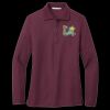Women's Silk Touch Long Sleeve Polo Thumbnail