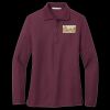 Women's Silk Touch Long Sleeve Polo Thumbnail
