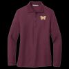 Women's Silk Touch Long Sleeve Polo Thumbnail