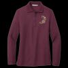 Women's Silk Touch Long Sleeve Polo Thumbnail