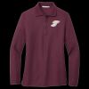 Women's Silk Touch Long Sleeve Polo Thumbnail