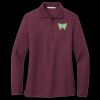 Women's Silk Touch Long Sleeve Polo Thumbnail
