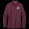 Women's Silk Touch Long Sleeve Polo Thumbnail