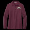 Women's Silk Touch Long Sleeve Polo Thumbnail