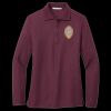 Women's Silk Touch Long Sleeve Polo Thumbnail