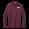 Women's Silk Touch Long Sleeve Polo Thumbnail