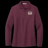 Women's Silk Touch Long Sleeve Polo Thumbnail