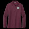 Women's Silk Touch Long Sleeve Polo Thumbnail