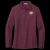 Women's Silk Touch Long Sleeve Polo Thumbnail